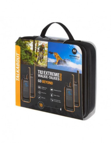 Motorola Doble Pareja Walkie T82...