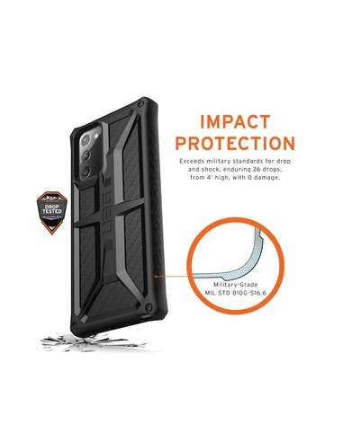 Uag Samsung Note 20 Monarch Carbon Fiber