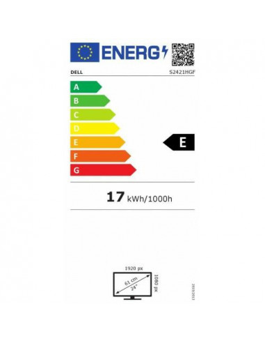 Monitor Gaming LED 24  Dell S2421HGF...