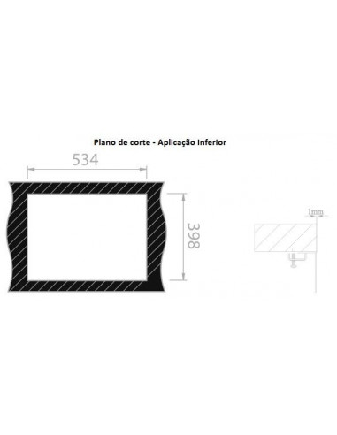 Cuba APL. Inferior Escovada Rodi -...