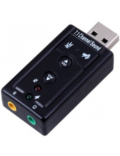 Adaptador de Áudio Ewent...