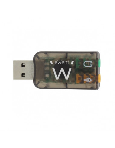 Placa de Som Ewent EW3751 5.1 USB com... Placa de Som Ewent EW3751 5.1 USB com...