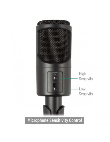 Ewent EW3552 microfone Preto... Ewent EW3552 microfone Preto...