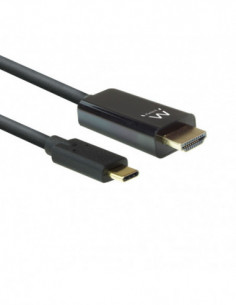 Cabo Adaptador USB-C->HDMI 2 m