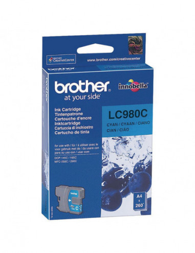 Brother LC980Y - Amarelo - original -...