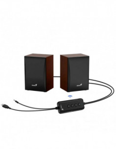 Genius - SP-HF380BT Wood...