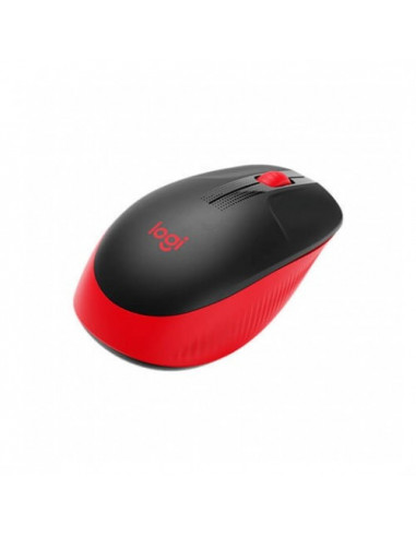 Logitech Ratón Inalámbrico M190 Rojo...