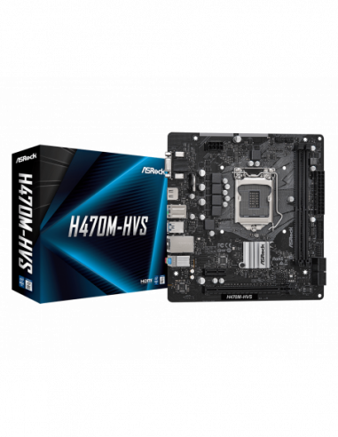 Motherboard AsRock H470M-HVS,...