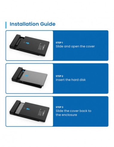 Caixa Externa Ewent EW7073 USB-C 3.2...