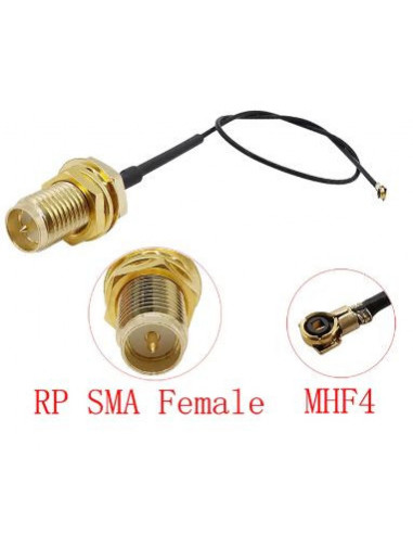 Antena Wireless 20cm + Ptail Cable...