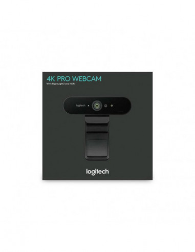 Câmara Web Logitech Brio, 4K Ultra...