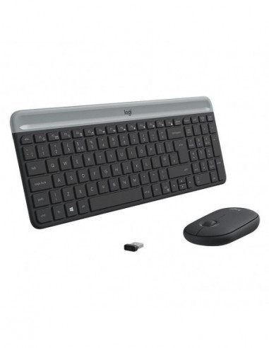Kit Rato e Teclado Logitech MK470 Sem...