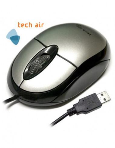 Rato Ótico TECH AIR XM301BV2 USB