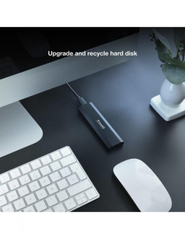 Caixa Externa Tooq Shura para SSD M.2...