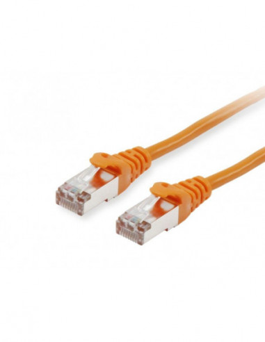 Equip Chicote Cat6a S/Ftp 2m Laranja