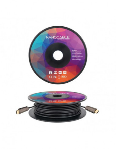 Cabo HDMI Nanocable 40m, 4K@60Hz,... Cabo HDMI Nanocable 40m, 4K@60Hz,...