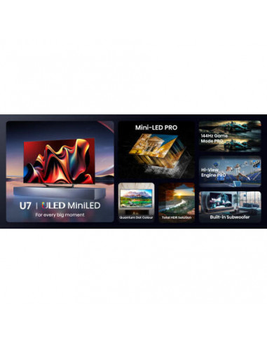 Hisense - Uled Miniqled Pro Smarttv...