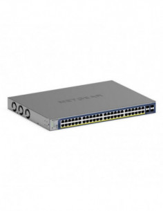 48P GE POE+SMART SWTH W/10G...