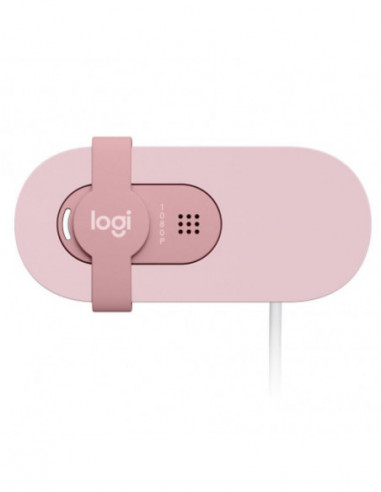 Câmara Web Logitech Brio 100, Rosa -... Câmara Web Logitech Brio 100, Rosa -...