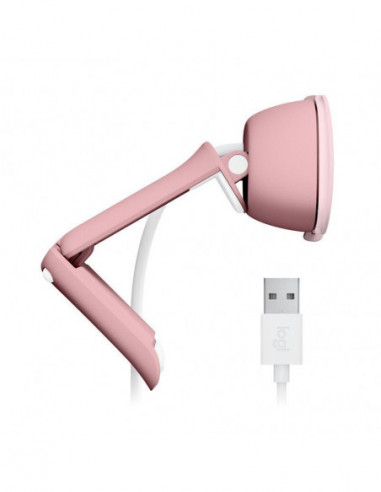 Câmara Web Logitech Brio 100, Rosa -... Câmara Web Logitech Brio 100, Rosa -...