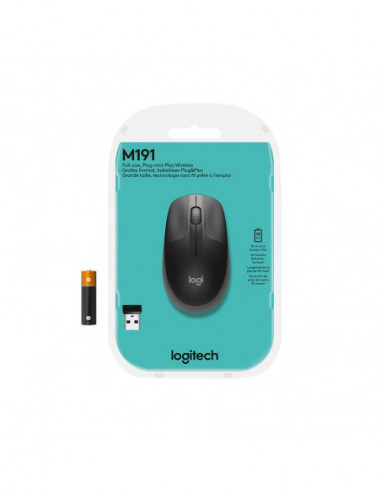 Logitech Ratón Inalámbrico M190 Gris...
