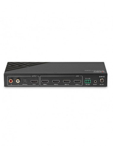 Comutador HDMI Lindy 4x1 4K 60Hz 38228L Comutador HDMI Lindy 4x1 4K 60Hz 38228L