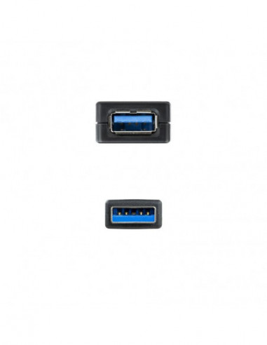 Cabo USB 3.0 Nanocable, Extensor com... Cabo USB 3.0 Nanocable, Extensor com...