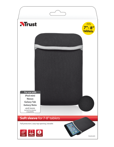 Bolsa/Sleeve TRUST 7" Black