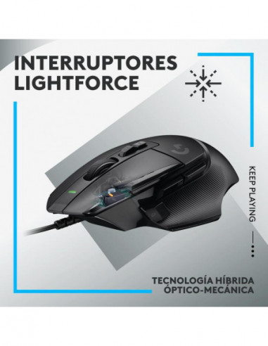 Logitech G G502 X - Rato - óptico -...