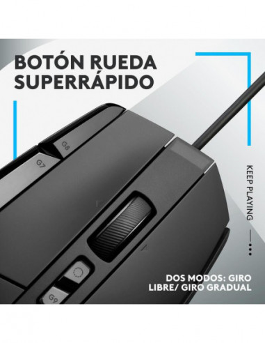 Raton Logitech G502 X Usb Negro...