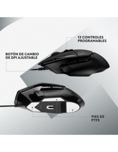Logitech G G502 X - Rato - óptico -...