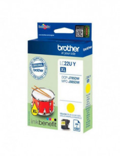 Tinteiro Brother LC22UYBP...