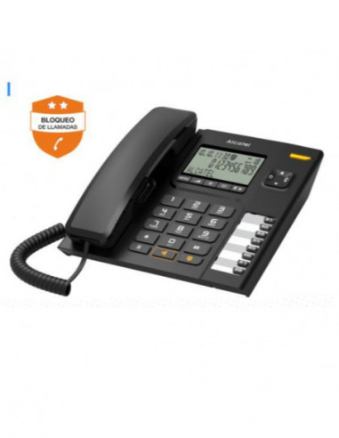 Alcatel Telefono Sobremesa T78 Negro...