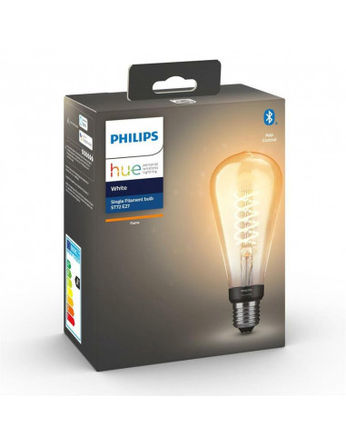 Philips Hue Whte Fill 7W St72 E27. Bt Philips Hue Whte Fill 7W St72 E27. Bt
