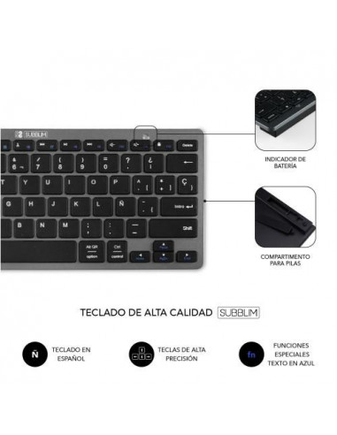 Kit Rato e Teclado SUBBLIM OCO020,...
