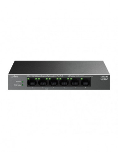 TP-LINK - 6-Port 10/100Mbps Desktop...