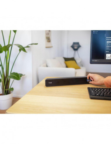 Barra de Som TRUST Arys 12W 2.0 para...