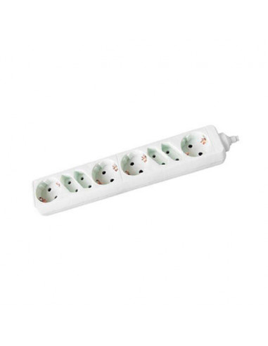 Phasak 8 Socket Strip 1.5M White Phasak 8 Socket Strip 1.5M White
