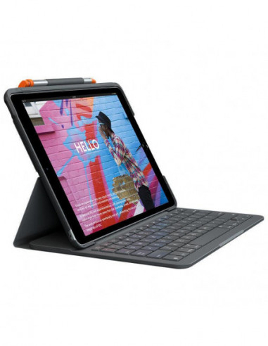 Capa com Teclado Logitech Slim Folio...