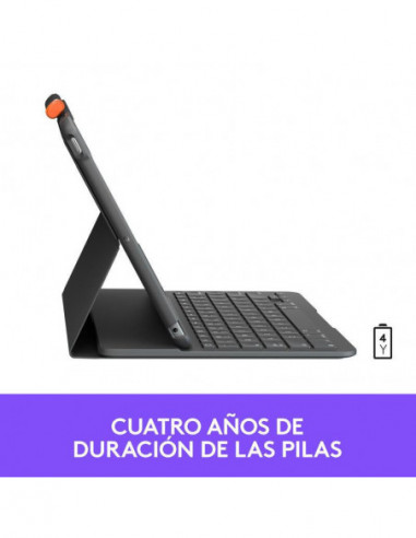 Capa com Teclado Logitech Slim Folio...