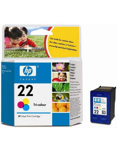 HP - HP 22 Inkjet Print Cartridge,...