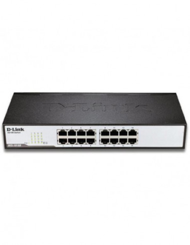 Switch D-Link DES-1016D/E, 16 Portas...