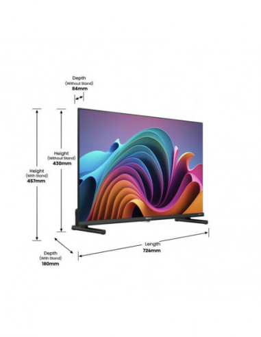 Televisor Hisense 32A5NQ, QLED 32...