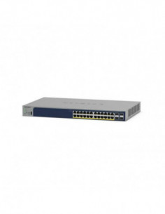 Switch Netgear GS728TPP, 28...