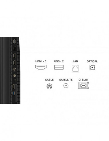 Tcl - Qled Smart Tv 55p7k