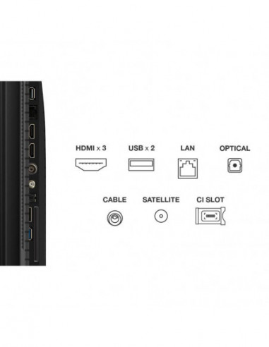 Tcl - Qled Smart Tv 43p7k