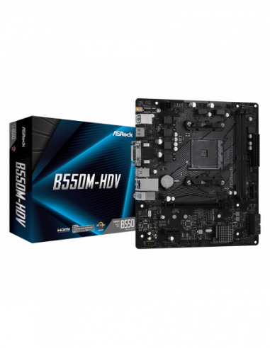 Motherboard AsRock B550M-HDV AM4,...