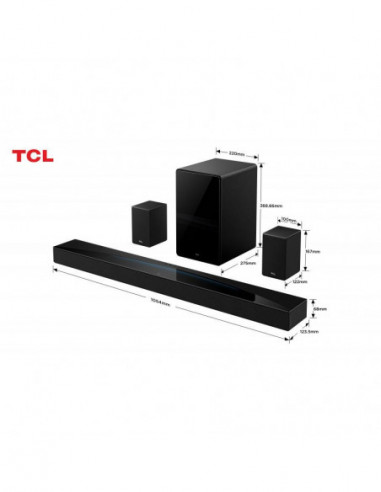 Tcl - Soundbar 7.1.4 Q85he