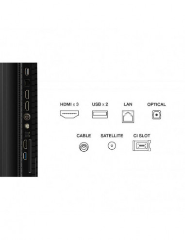 Tcl - Qled Smart Tv 65p7k