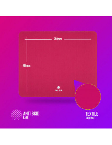 NGS - Mousepad ANTI-SKID Kilimpink NGS - Mousepad ANTI-SKID Kilimpink